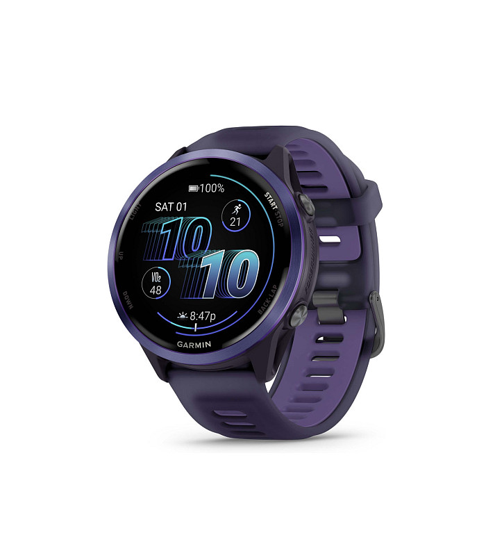 Garmin Forerunner 570 Indigo Aluminium с Translucent Imperial Purple/Indigo каишка 010-02971-02