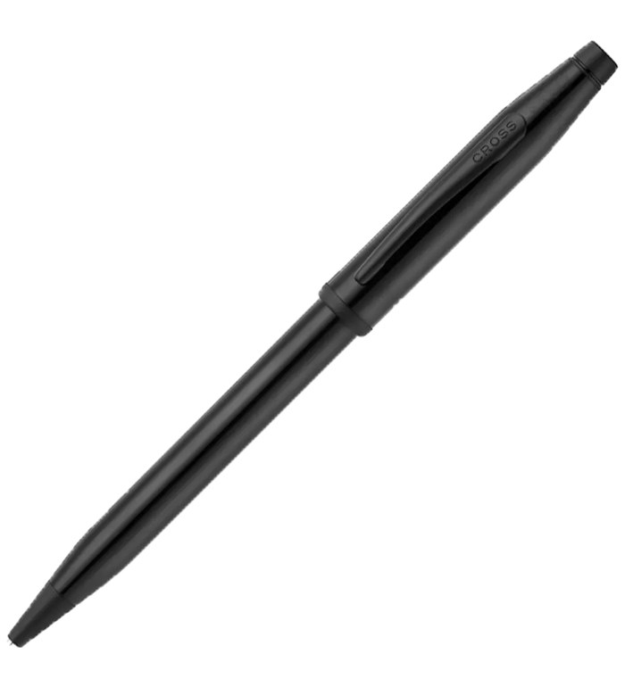 Химикалка Cross Century II - Glossy Black Lacquer with Matte Black PVD