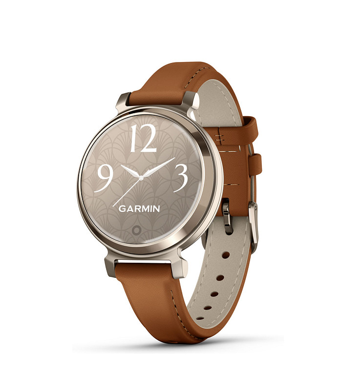 Garmin Lily 2 Classic Cream Gold с Tan кожена каишка 010-02839-72