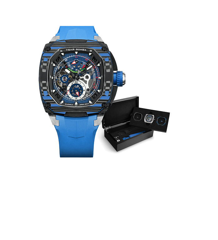 TSAR BOMBA Dark Matter 2 Carbon Fiber Blue Set TB8602-01