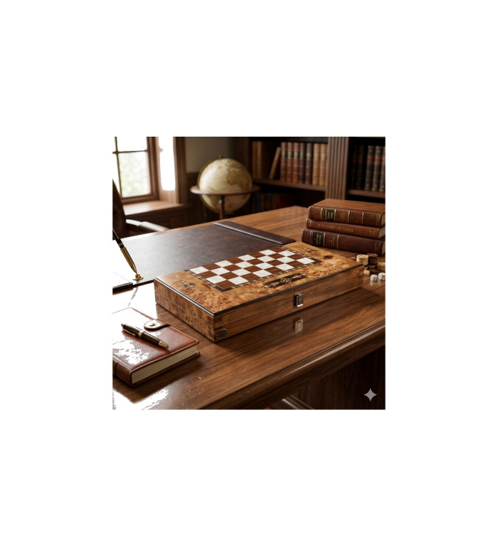 Дървена табла Classic от мазел ръчна изработка