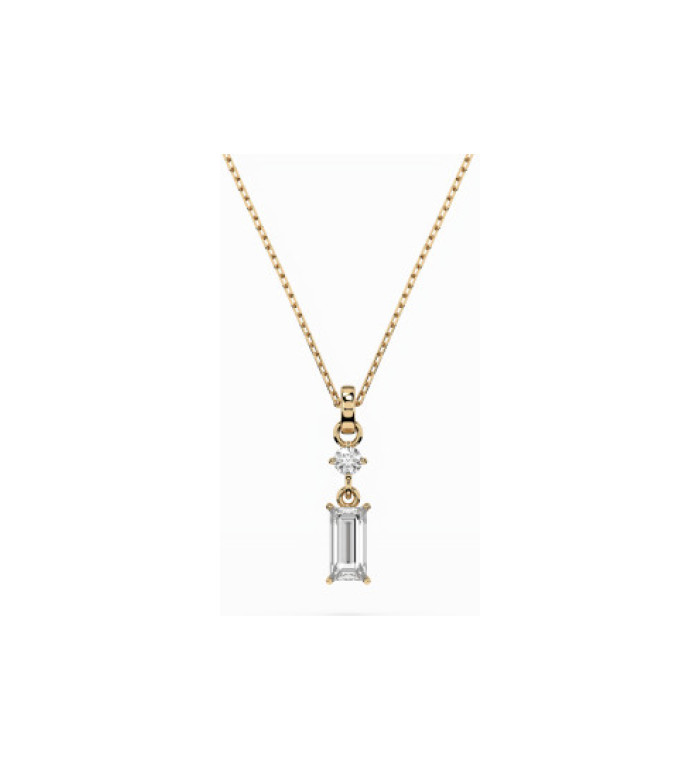 Cara колие с диаманти 0,04+0,30 ct GIA сертификат K104-10071/2Y (0,30)