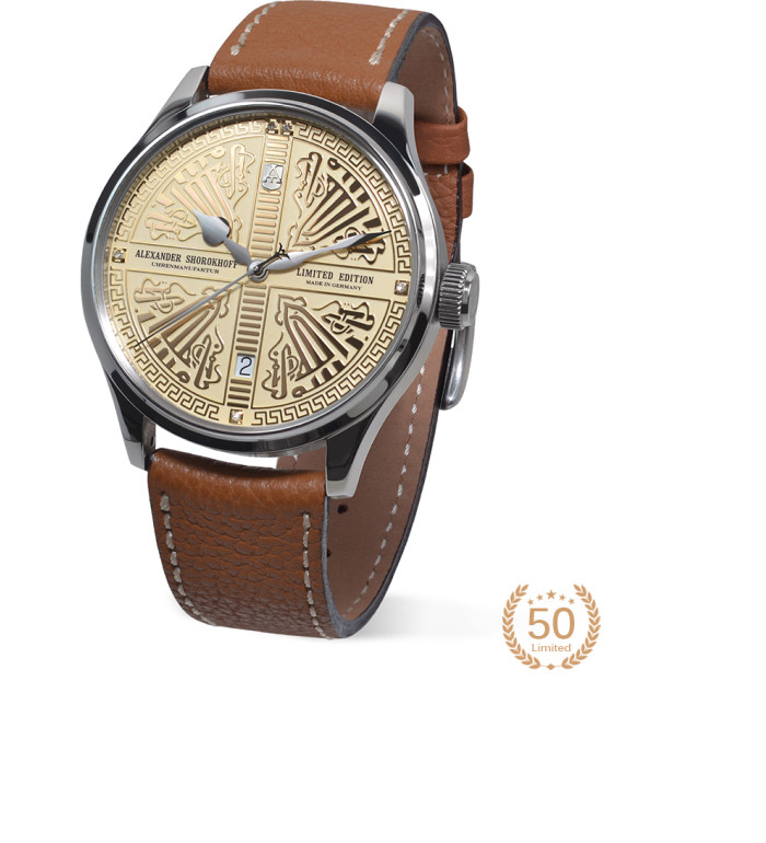 ALEXANDER SHOROKHOFF BYZANTIUM 39MM LIMITED EDITION 50PIECES AS.LA-IST-2