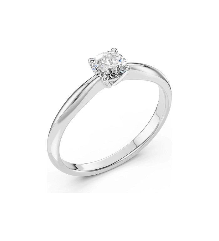 Cara пръстен с диамант 0.50 ct GIA сертификат – ЗЛАТНО БИЖУ 14К K101-10021W(5.1)/14K