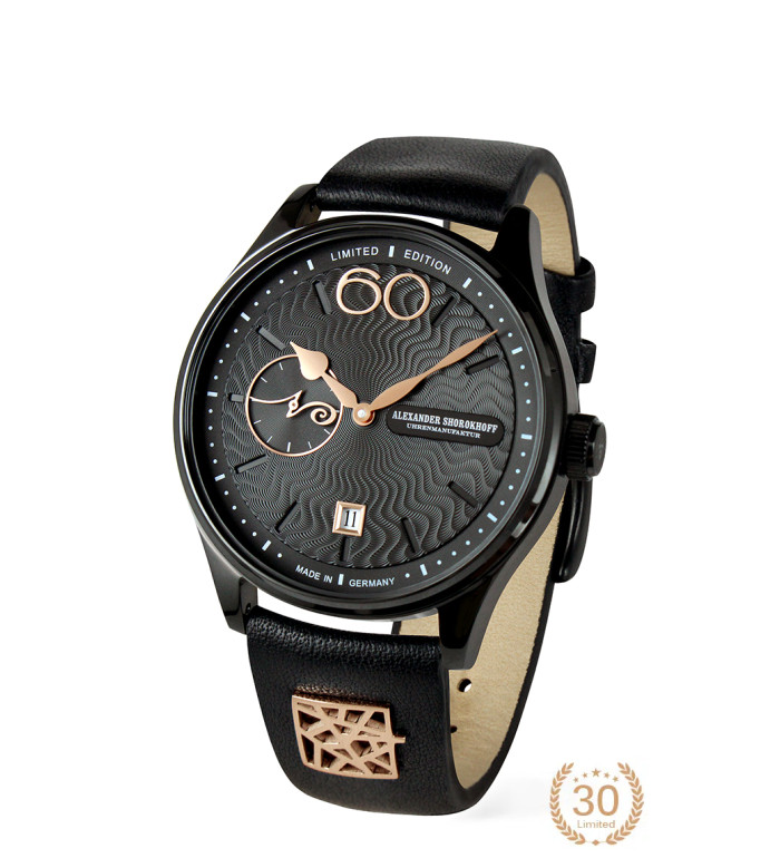 ALEKSANDER SHOROKHOFF NEVA BLACK 43,5MM LIMITED EDITION AS.NEV04-4
