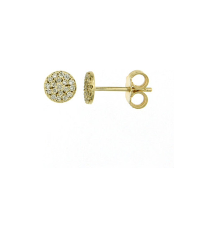 CARA DIAMANTI Златни обеци с диаманти BB0423Y/0.21ctsSI/H