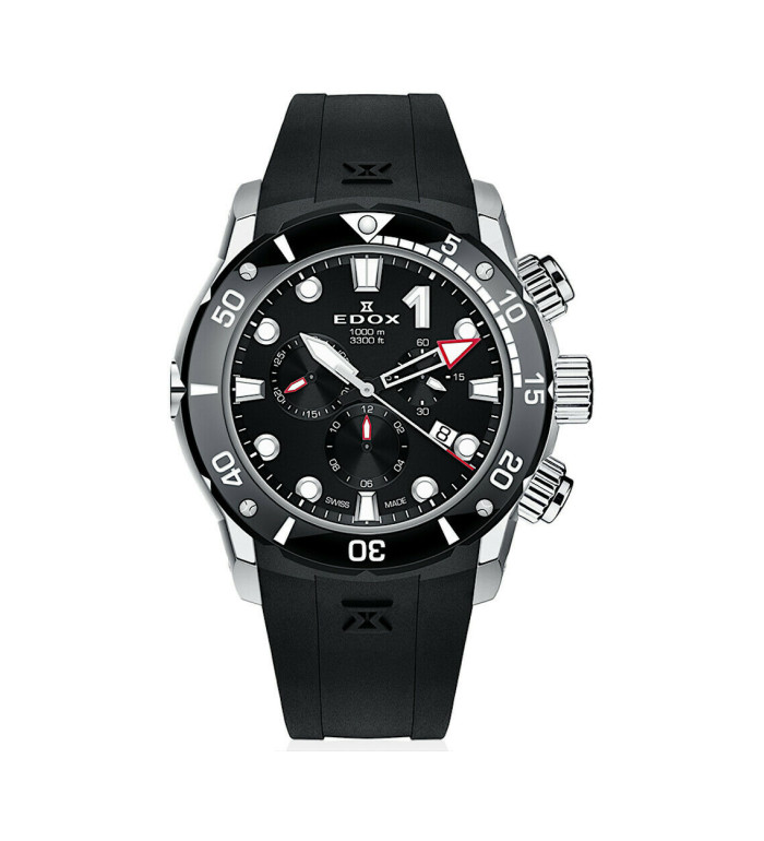 EDOX CO-1 QUARTZ 45MM MEN'S WATCH 10242 TIN NIN