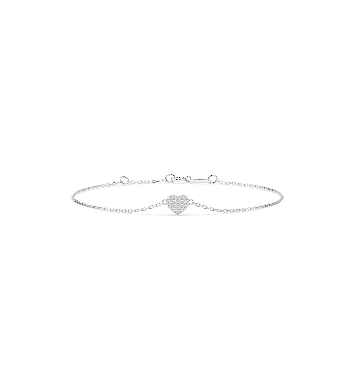 Cara гривна с диаманти 0.09 ct – ЗЛАТНО БИЖУ 14К K105-10012W/14K