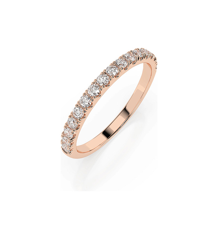 Cara пръстен с диаманти 0.34 ct – ЗЛАТНО БИЖУ 14К K101-10044/1R/14K