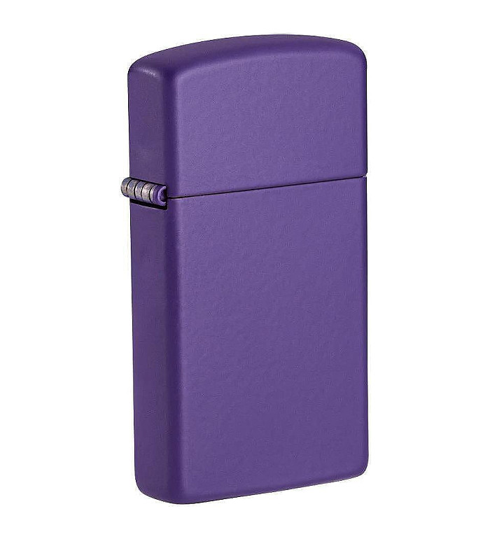 Zippo запалка 1637 Slim Purple Matte