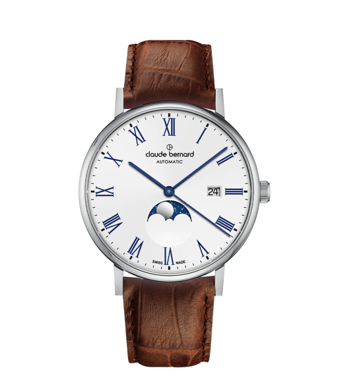 CLAUDE AUTOMATIC MOON PH. SLIM 42MM 80501 3 BRBU