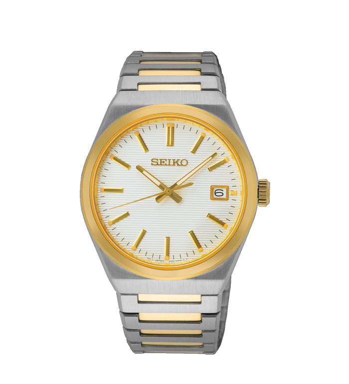 SEIKO QUARTZ 39MM MEN'S WATCH SUR558P1