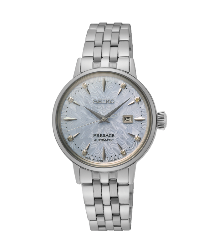 SEIKO PRESAGE SKYDIVING DIAMOND TWIST 30MM LADIES WATCH SRE007J1