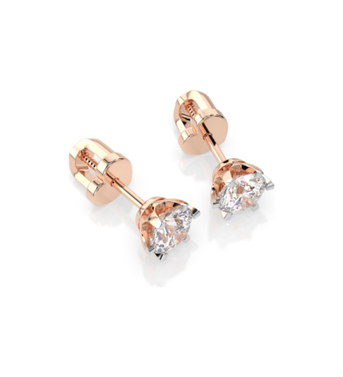 Cara обеци с диаманти 0,90 ct GIA сертификат K102-10040R