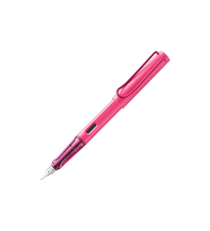 Писалка Lamy Safari - Neon Pink, F перо