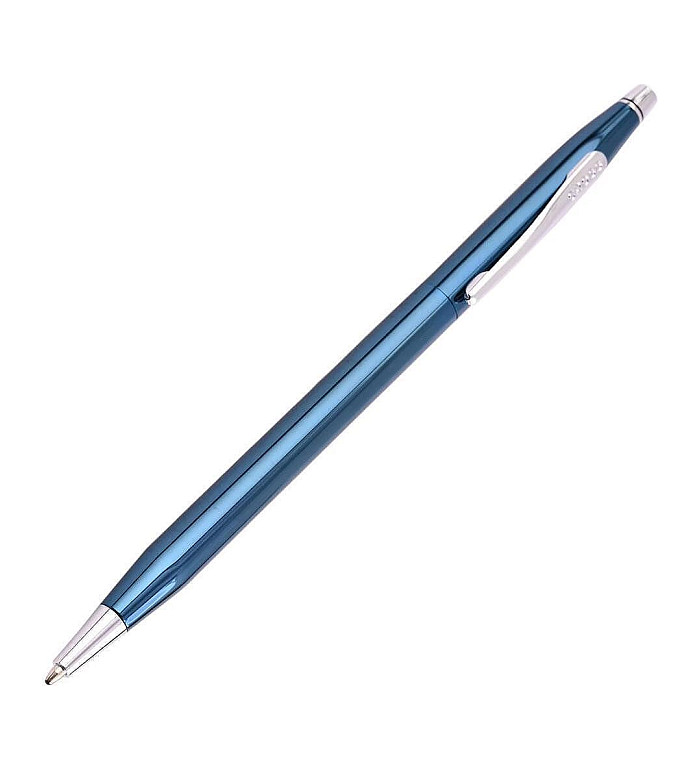 Cross Classic Century - Glossy Translucent Blue PVD химикалка