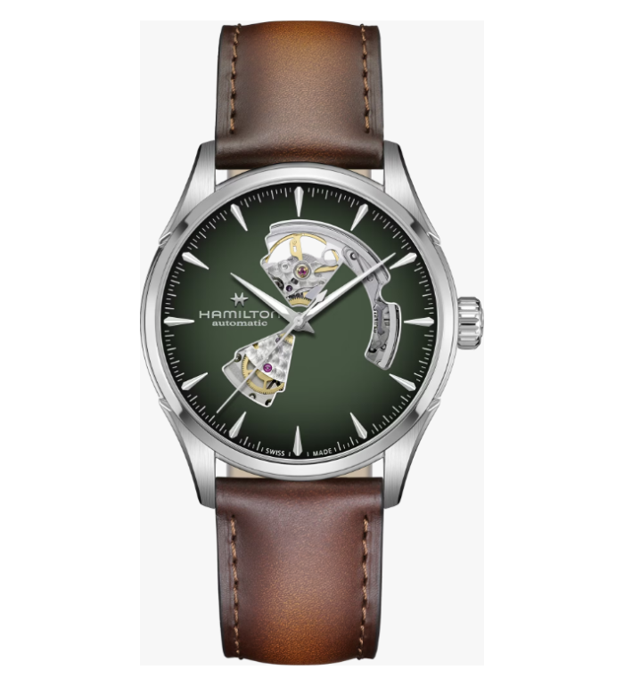 HAMILTON JAZZMASTER OPEN HEART AUTO 42MM H32705560