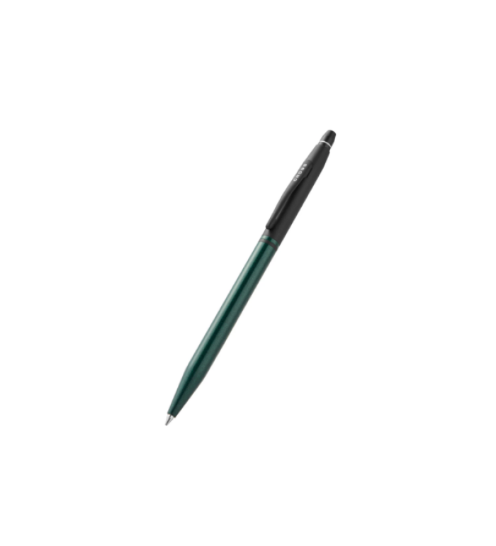Химикалка Cross Click Tuxedo - Satin Metallic Green with Black