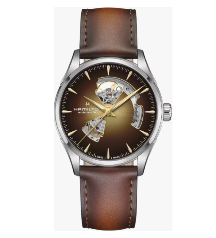 HAMILTON JAZZMASTER OPEN HEART AUTO 42MM H32705501