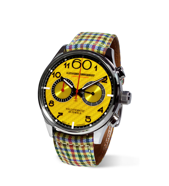 ALEXANDER SHOROKHOFF YELLOWMATIC  43.5MM AS.N.PT05-55S
