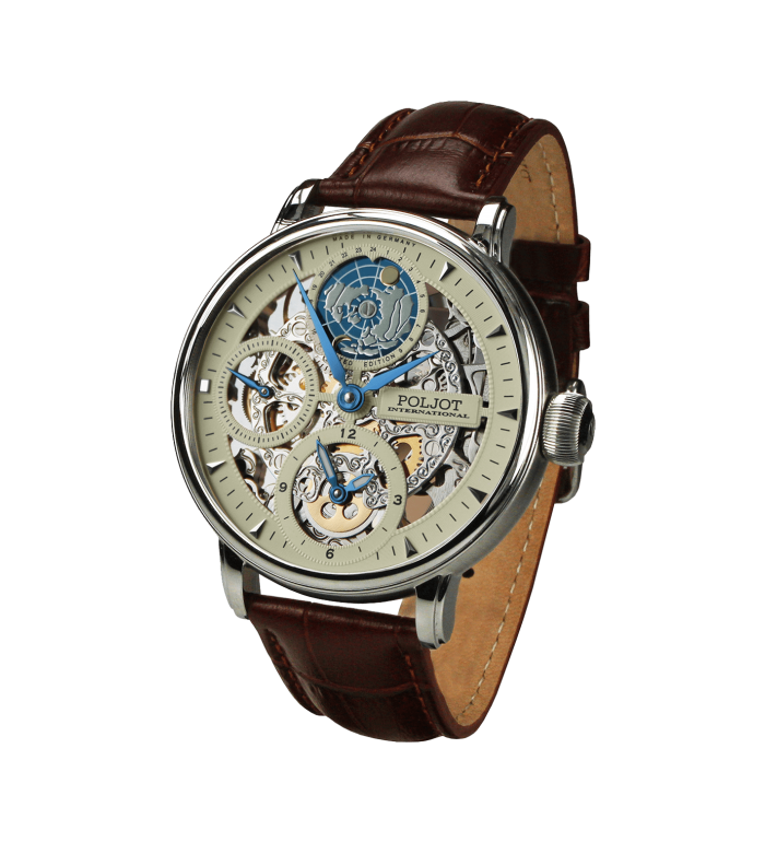 POLJOT INTERNATIONAL GLOBETROTTER 43MM LIMITED EDITION 300PIECES 9730.2940552