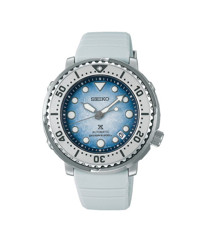 SEIKO PROSPEX ANTARCTICA TUNA  SAVE THE OCEAN 43MM MEN'S WATCH SE-SRPG59K1
