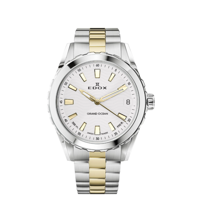 EDOX GRAND OCEAN DATE LADIES 33 ММ 53103-357JM-AID
