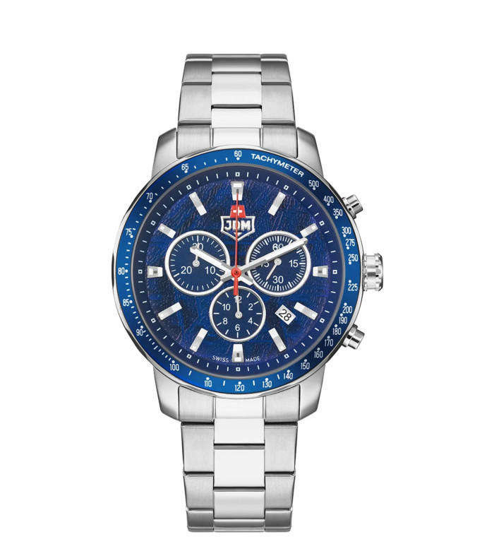 JDM Military Sapphire Challenger Chrono JDM-WG033-02