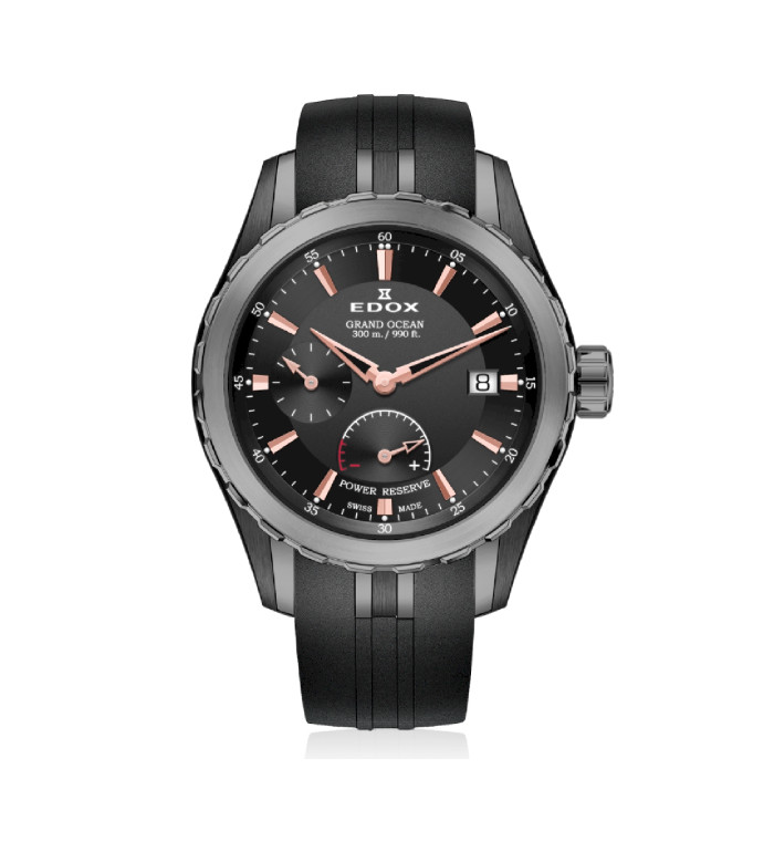 EDOX GRAND OCEAN POWER RESERVE AUTOMATIC 40MM 94500 357GNCA NIR