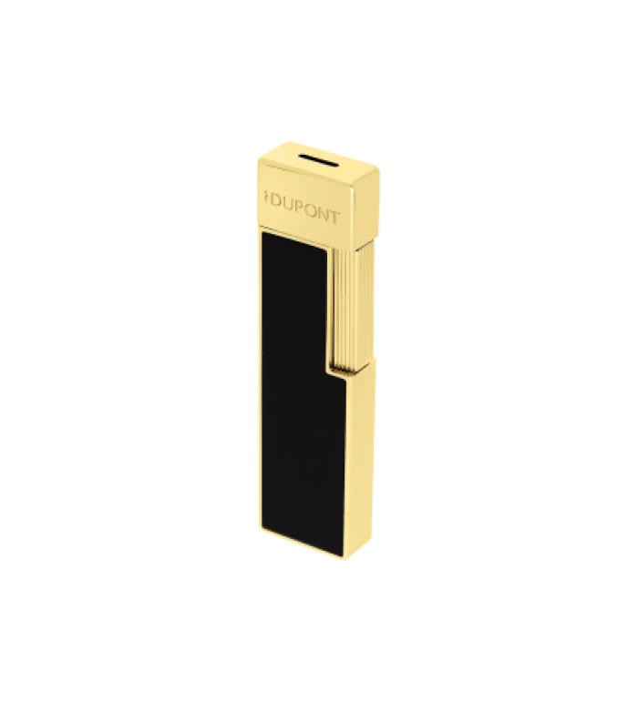 Запалка S.T.Dupont Twiggy Black Laquer and Golden 30112