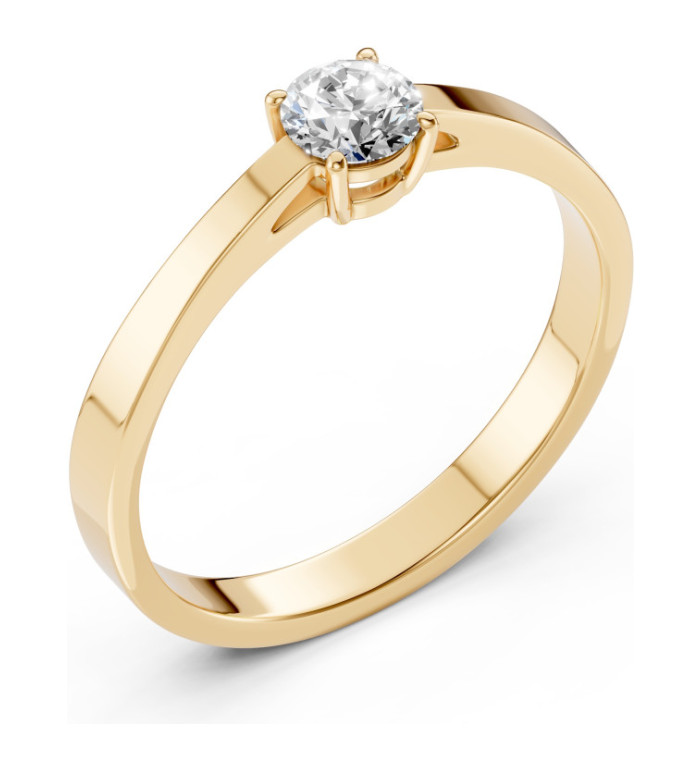 Cara пръстен с диамант 0.35 ct GIA сертификат K101-10012Y