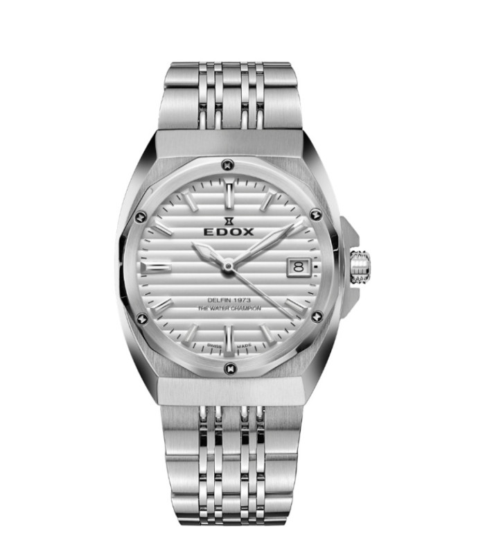 Edox Delfin 1973 Date 50504-3M-AIN
