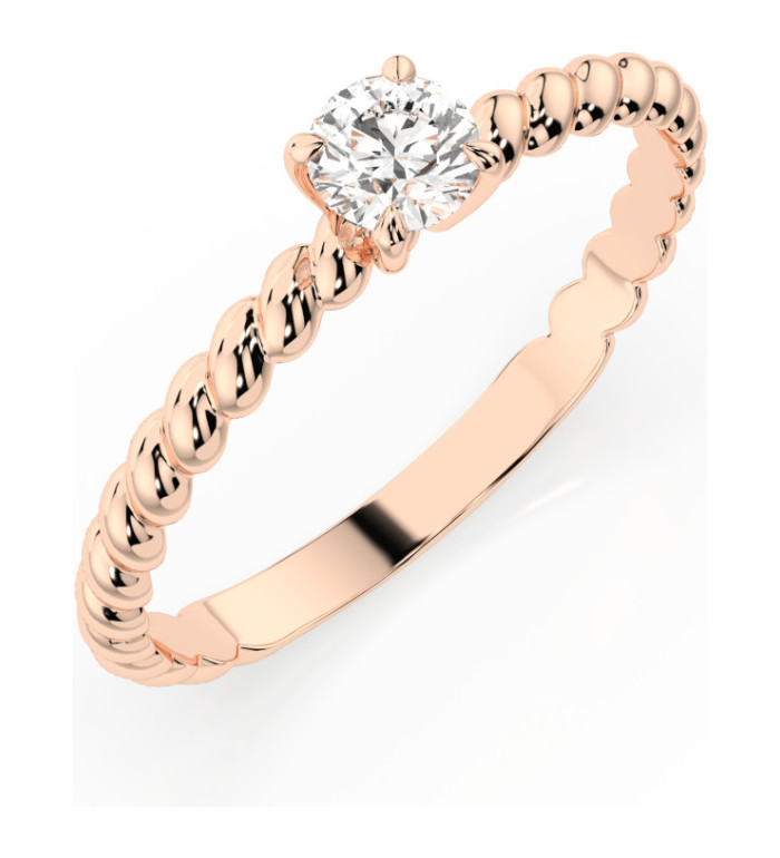 Cara пръстен с диамант 0.30 ct GIA сертификат K101-10032R