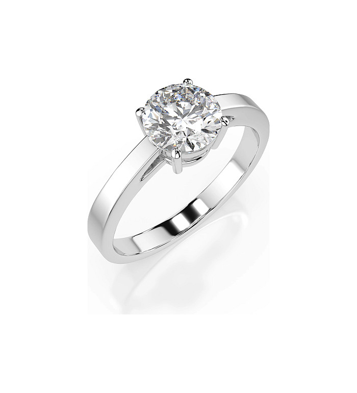 Cara пръстен с диамант 0.70 ct GIA сертификат – ЗЛАТНО БИЖУ 14К K101-10012/1W(5.7)/14K