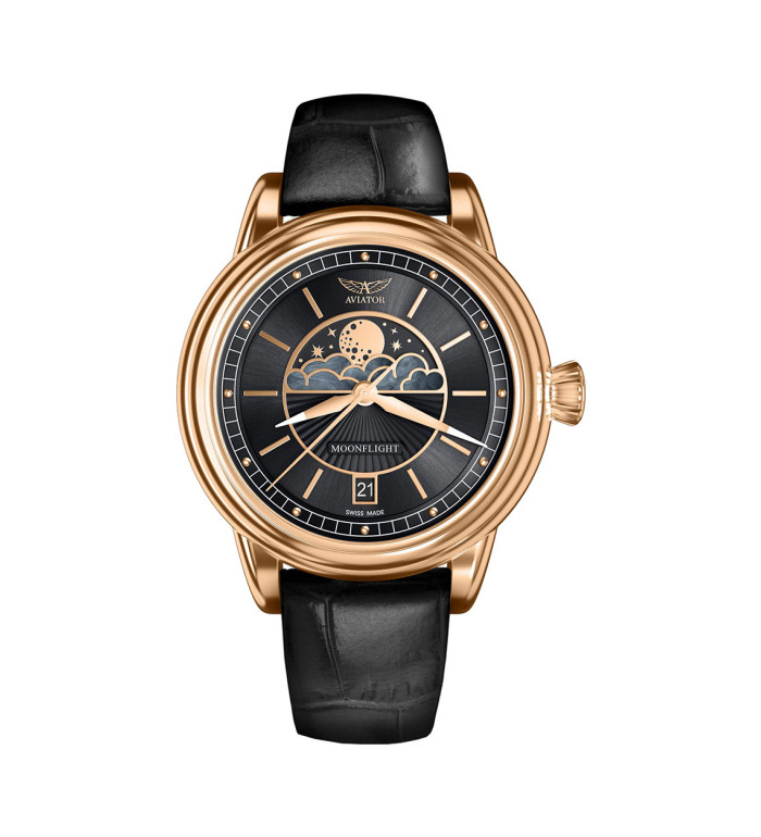 AVIATOR DOUGLAS MOONFLIGHT 36MM V.1.33.2.253.4