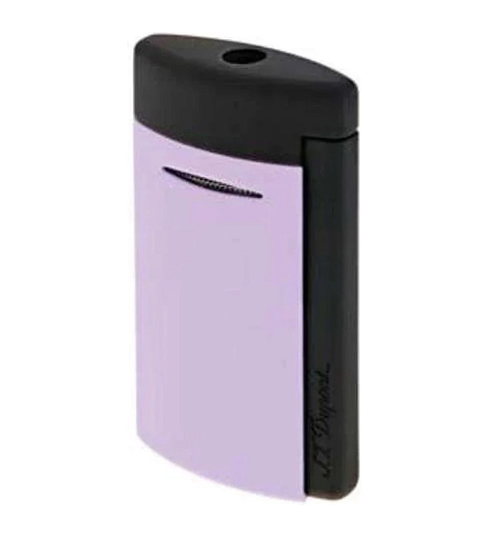 S.T.DUPONT Minijet Matt Black And Lilac Lighter запалка 10865