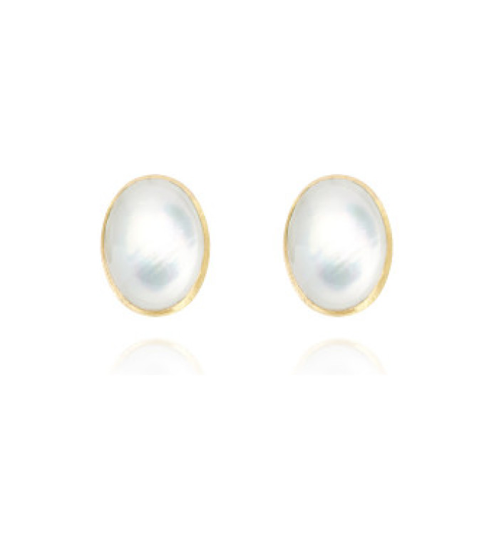 Nanis Boules Small обеци седеф, планински кристал OA10-609