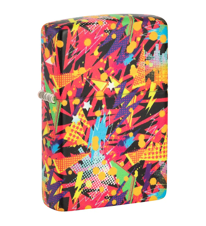 Zippo Glow In The Dark Retro Design запалка