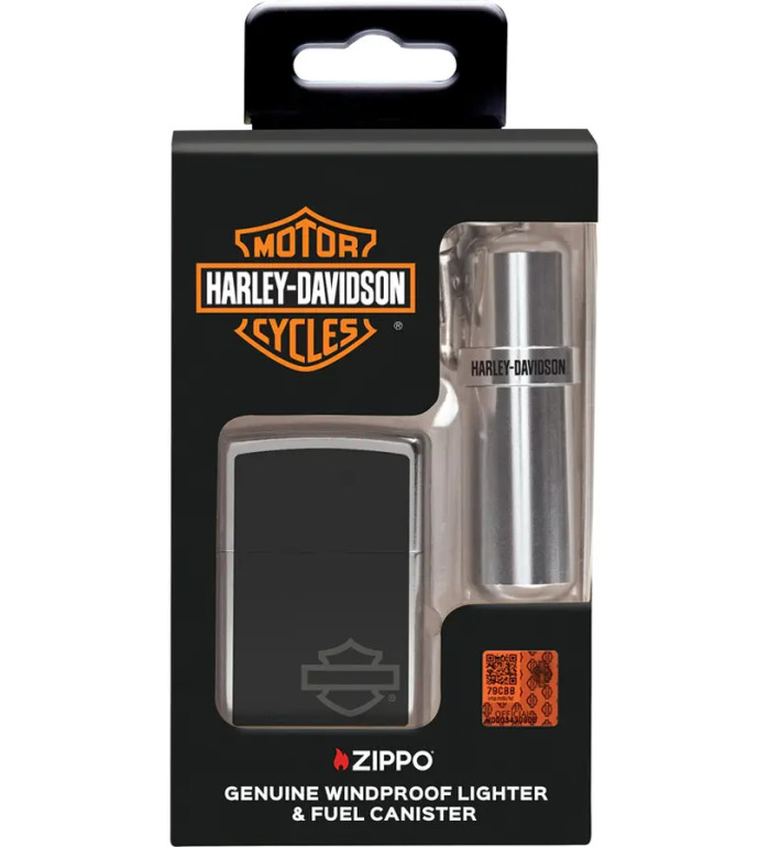 Комплект запалка Zippo 207 Harley-Davidson® и туба за гориво