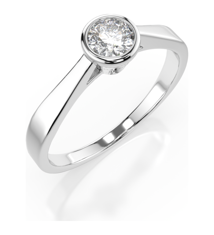 Cara пръстен с диамант 0.3 ct GIA сертификат K101-10010W