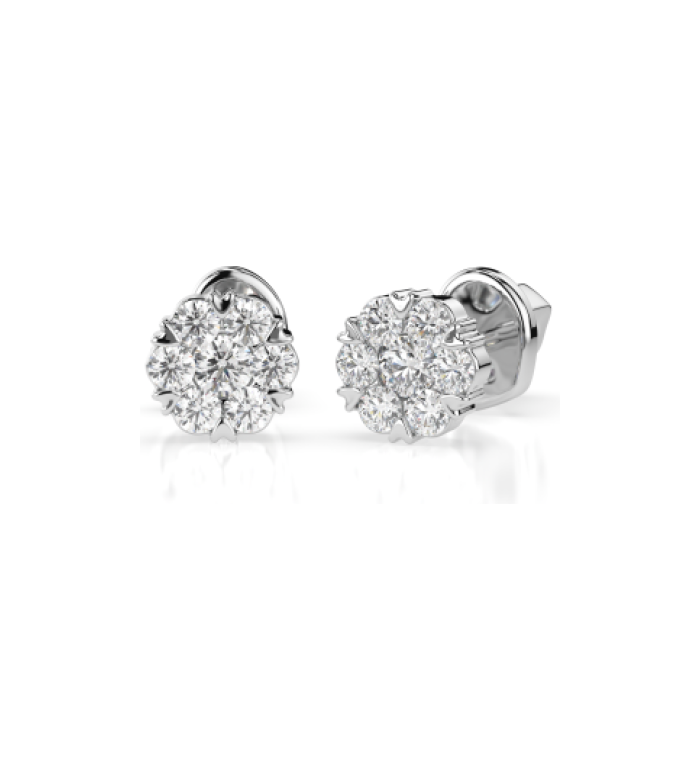 Обеци с диаманти Cara Diamanti K102-10015W