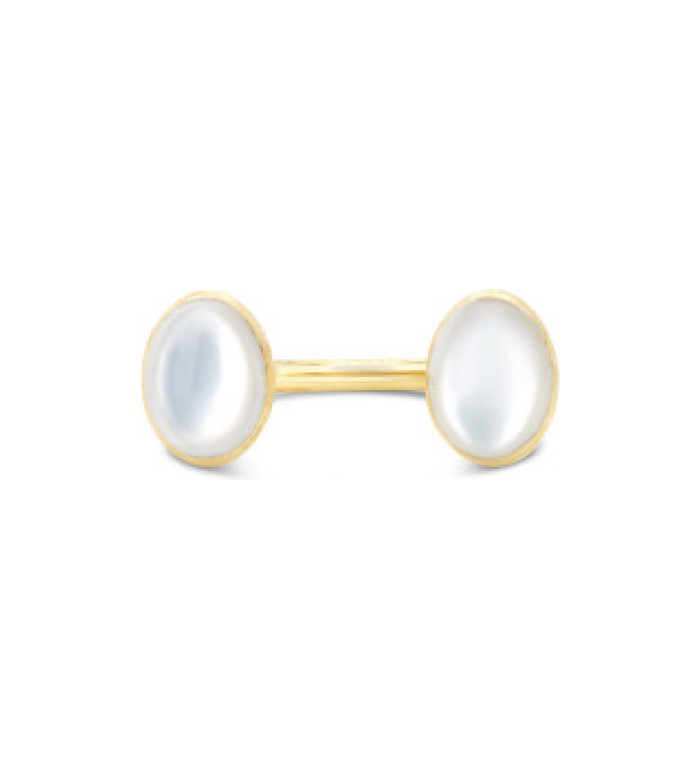 Nanis Boules пръстен диаманти, седеф, планински кристал AH19-609