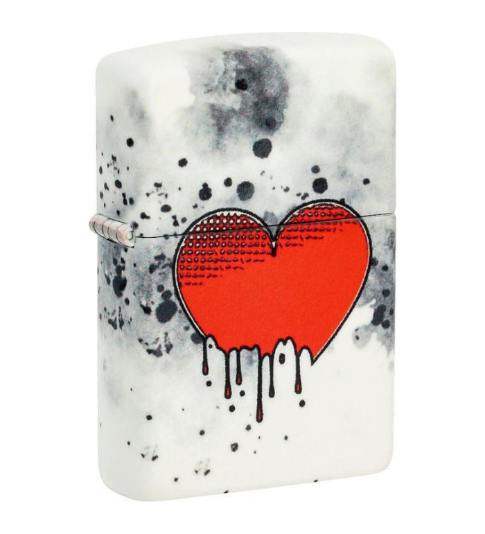Zippo Glowing Love Drip Design запалка