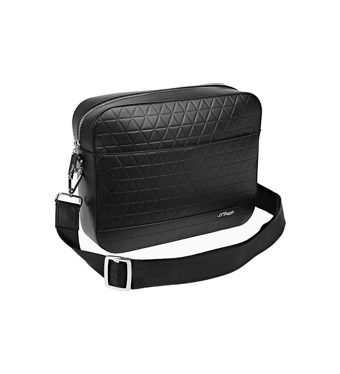 Чанта през рамо S.T.Dupont FIREHEAD BLACK MESSENGER 16009