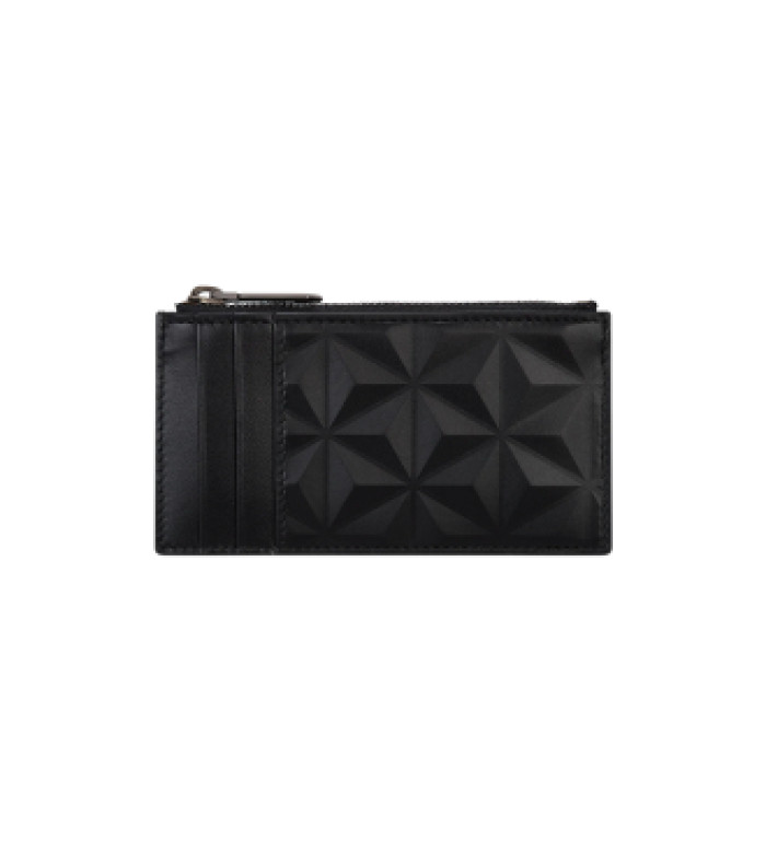 Калъф за кр. карти S.T.Dupont Apex Zip Card Holder Black 1AX513BK1