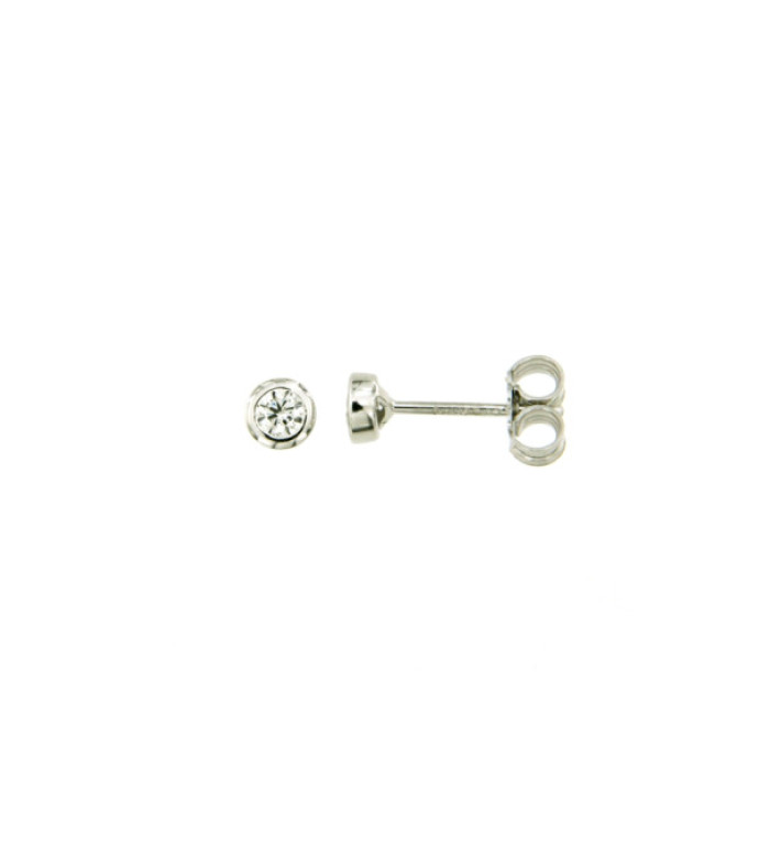 CARA DIAMANTI Златни обеци с диаманти BB0520W/0.12ctsSI/H