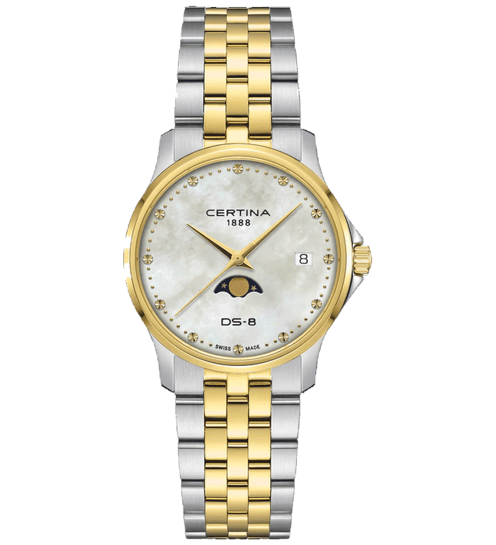 CERTINA DS 8 MOONPHASE LADY 32MM C045.223.22.111.00