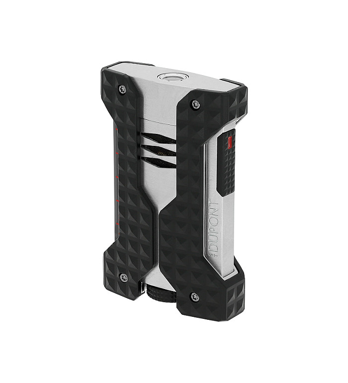 S.T.Dupont WINDPROOF Brushed lighter Silver запалка W21324
