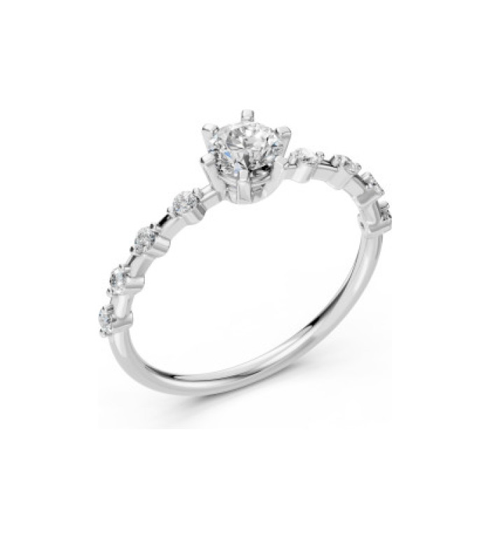 Cara пръстен с диаманти 0.50+0.16 ct GIA сертификат K101-10095W