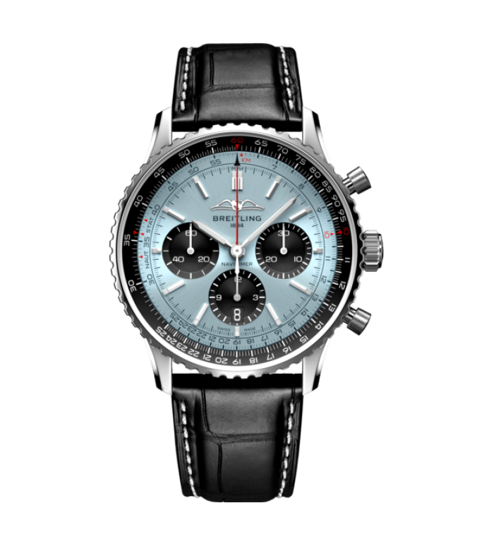 BREITLING NAVITIMER B01 CHRONOGRAPH ICE BLUE 43 AB0138241C1P1